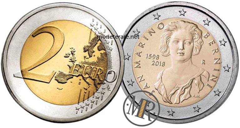 2 Euro Coins San Marino Catalogue With Coin Values