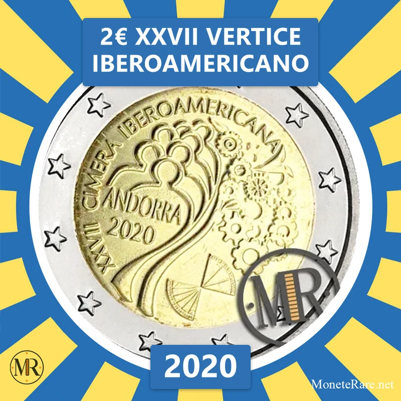 Andorra 2€ XXVII Vertice iberoamericano 2020 (coin photo)