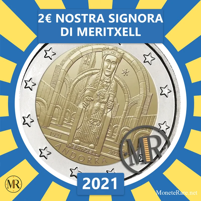 Andorra 2€ Nostra Signora di Meritxell 2021 (coin photo)