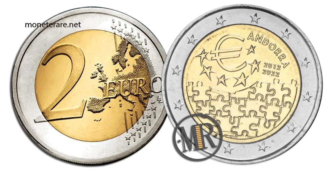 2 Euro Andorra 2022 - Monetary Agreement between Andorra and the European Union