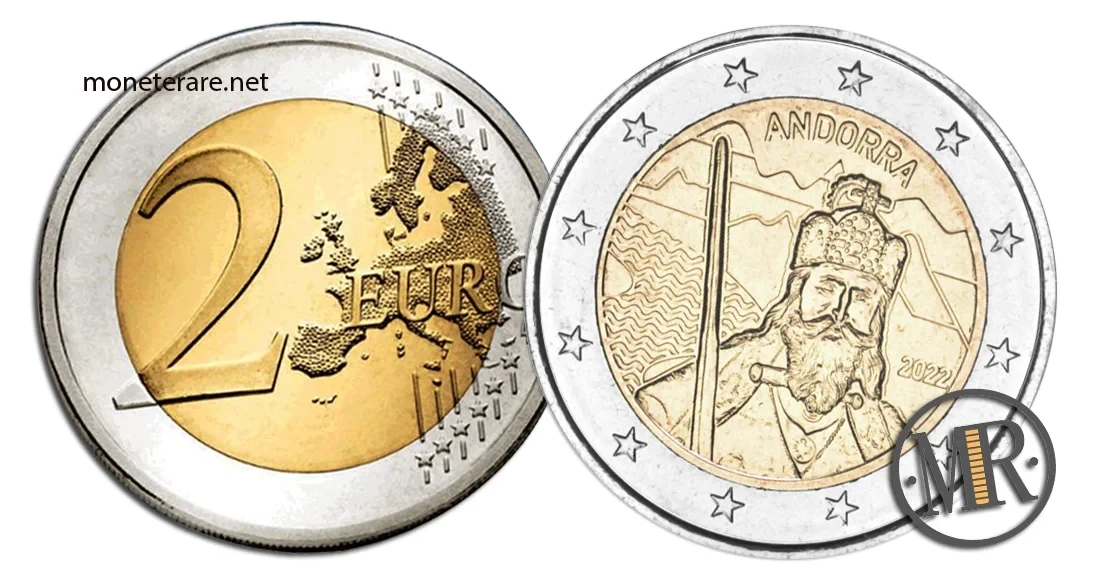 2 Euro Andorra 2022 Carlo Magno