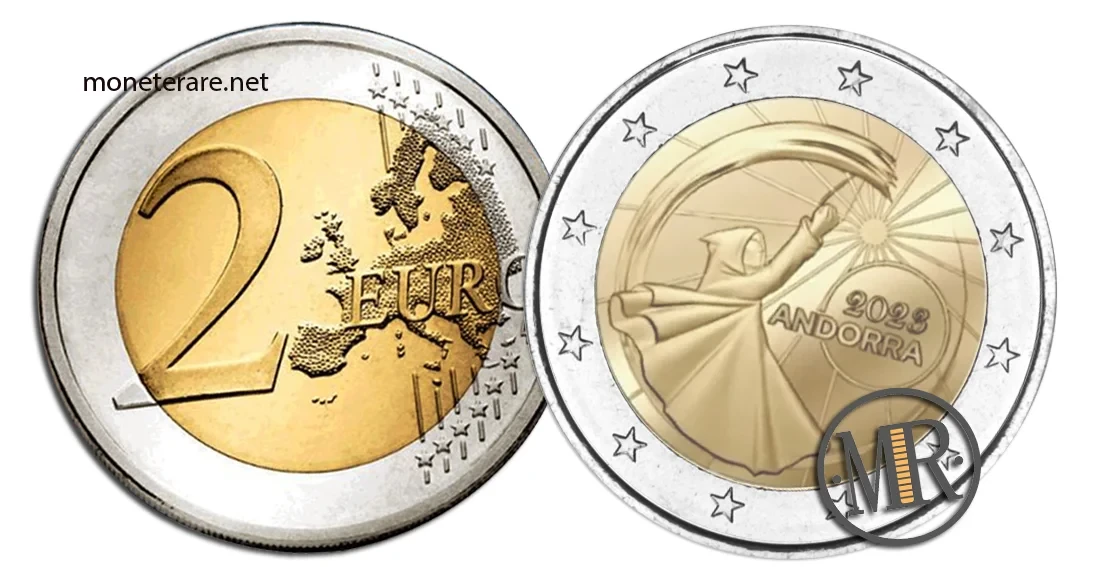 2 Euro Andorra 2023 summer solstice