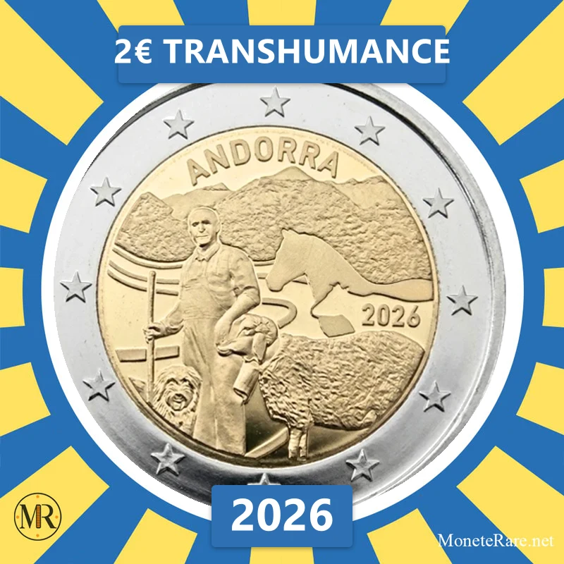 Andorra 2€ Transhumance 2026 (coin photo)