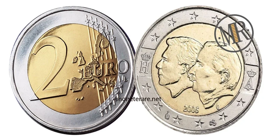 2 Euro Commemorative Belgium 2005 Economic Union