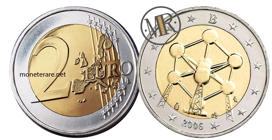 2 Euro Commemorative Belgium 2006 Atomium
