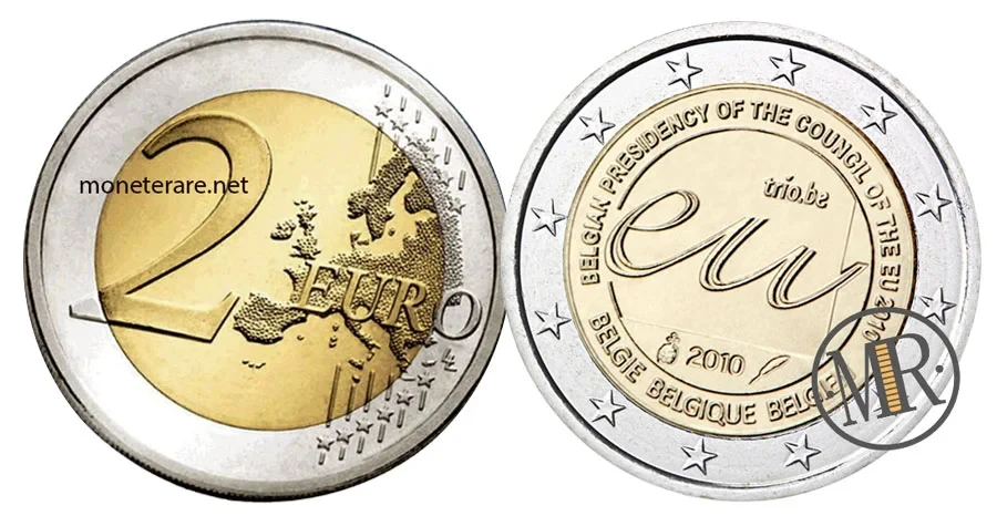 2 Euro Commemorative Belgium 2009 Belgian EU Presidency