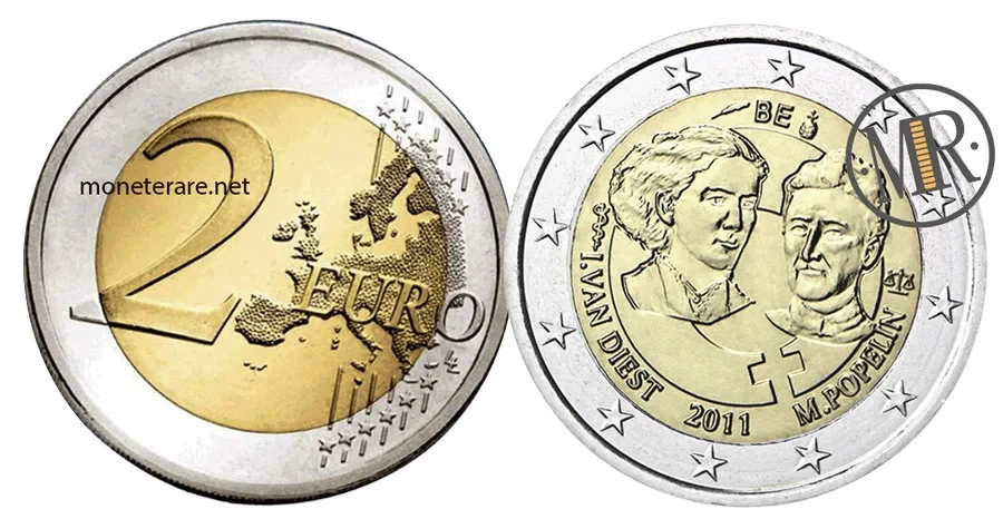 2 Euro Commemorative Belgium 2011 International Women's Day