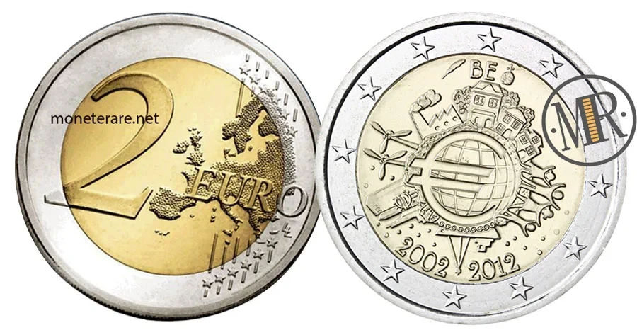 2 Euro Commemorative Belgium 2012 EURO