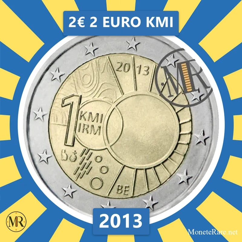 Belgium 2€ 2 Euro KMI 2013 (coin photo)