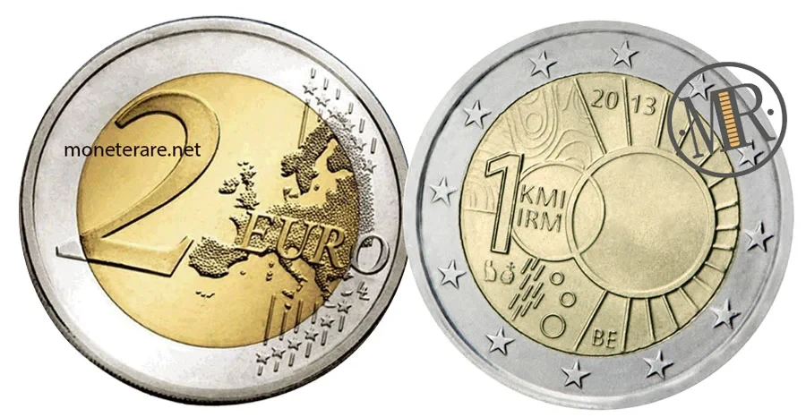 2 Euro Commemorative Belgium 2013 Royal Meteorological Institute