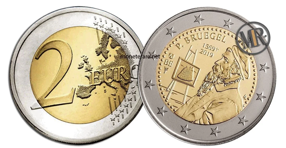 2 Euro Commemorative Belgium 2019 Pieter Bruegel the Elder