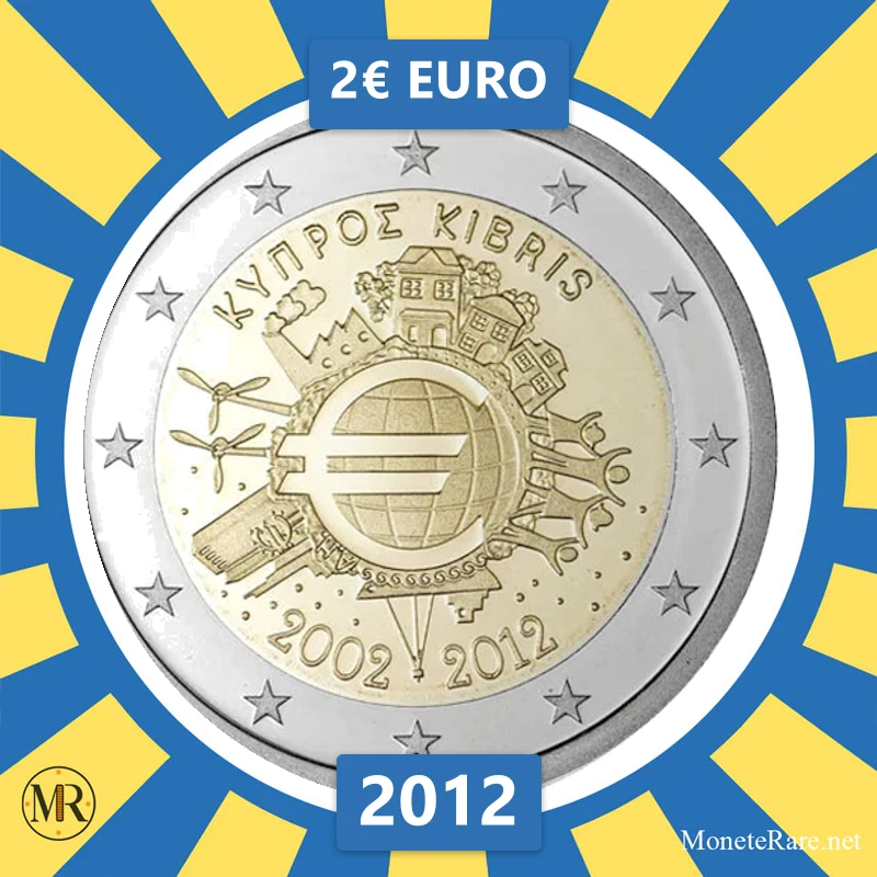 Cyprus 2€ EURO 2012 (coin photo)