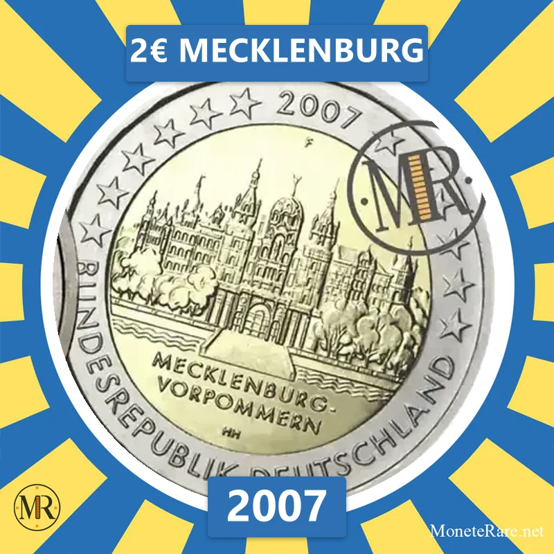 Estonia 2€ Mecklenburg 2007 (coin photo)