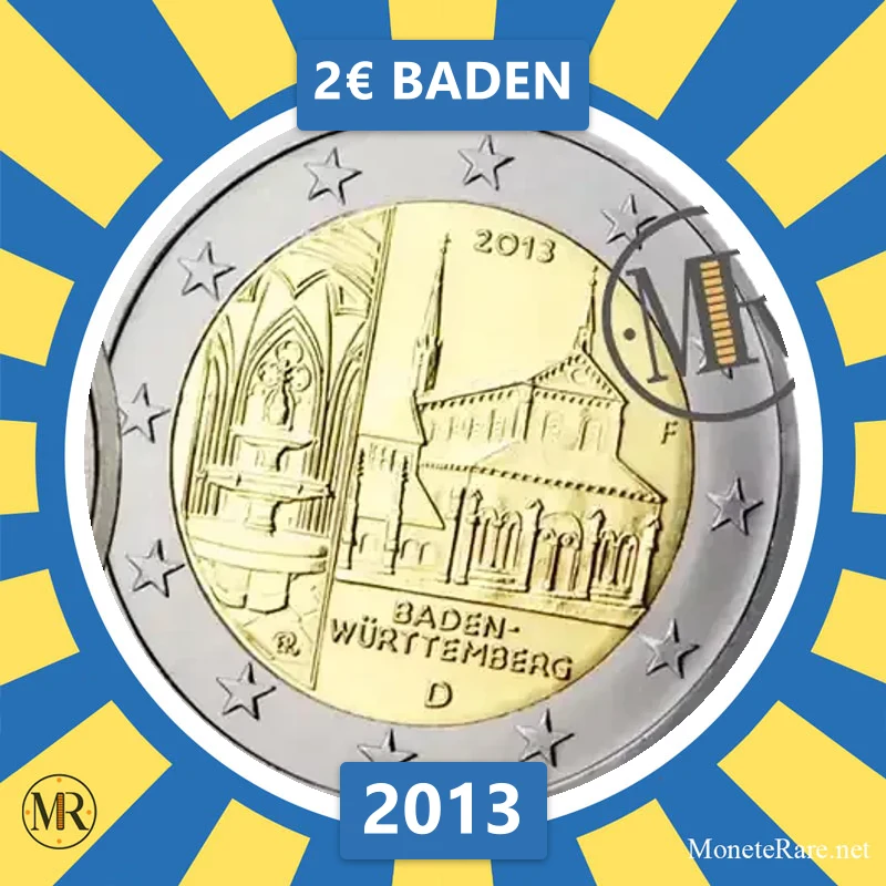 Estonia 2€ Baden 2013 (coin photo)