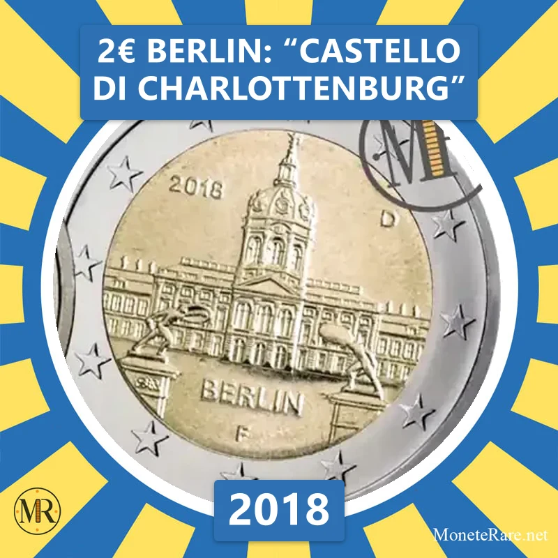 Estonia 2€ Berlin: 'Charlottenburg Palace' 2018 Estonia 2€ Berlin: 'Charlottenburg Palace' 2018 (coin photo)
