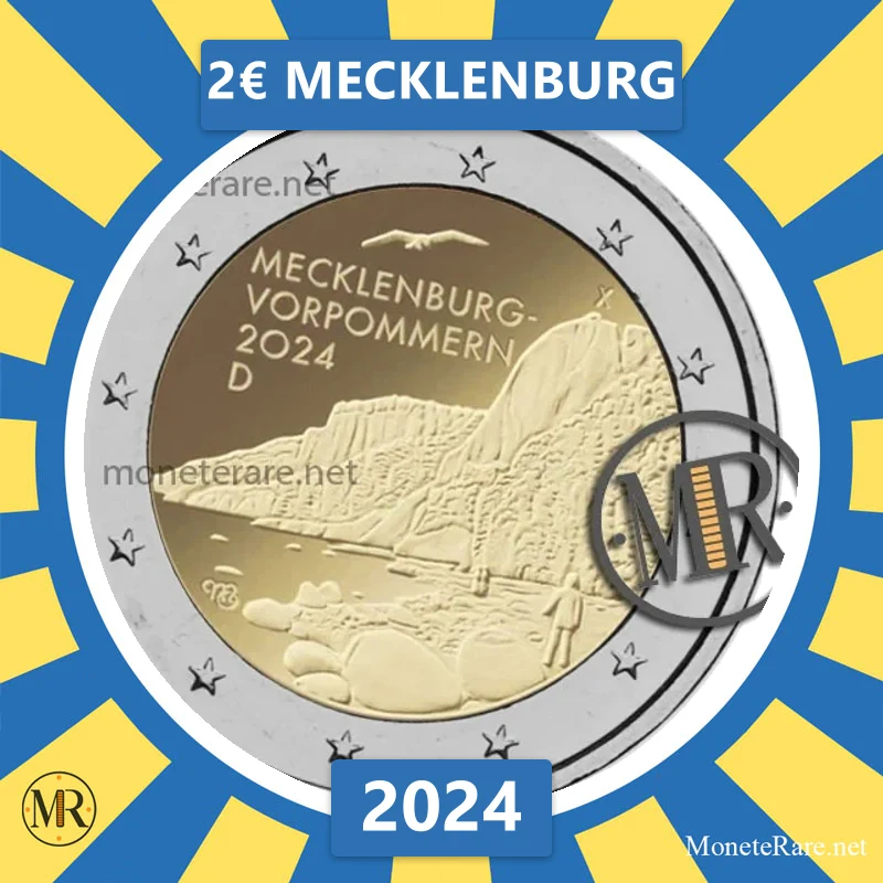Estonia 2€ Mecklenburg 2024 (coin photo)