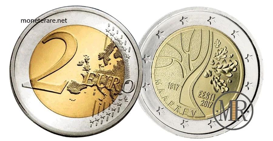 Estonia €2 commemorative 2017 – Road to Independence