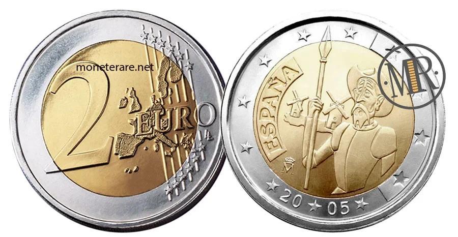 2 Euro Commemorative Spain 2004 Don Quixote