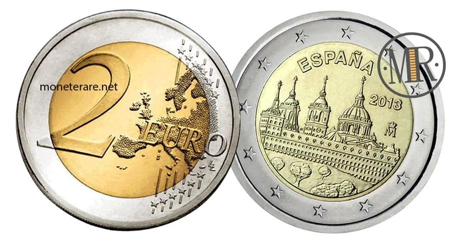 2 Euro Spain 2013 Commemorative San Lorenzo del Escorial