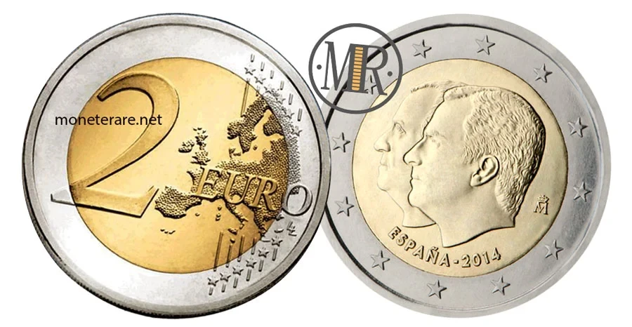 2 Euro Commemorative Spain 2014 Succession to the Throne
