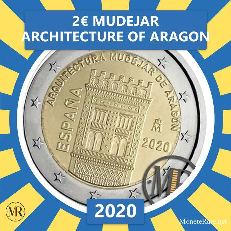 Estonia 2€ Mudejar Architecture of Aragon 2020 Estonia 2€ Mudejar Architecture of Aragon 2020 (coin photo)