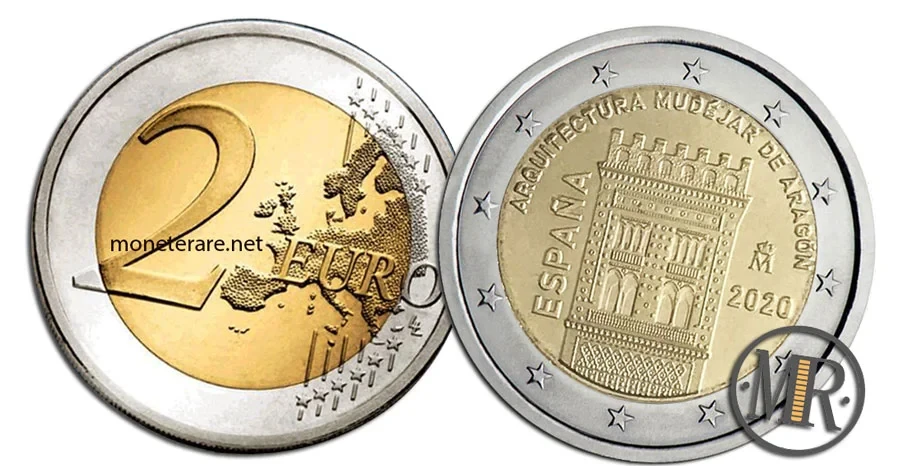 2 Euro Commemorative Spain 2020 Mudéjar Architecture