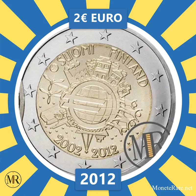 Finland 2€ EURO 2012 (coin photo)