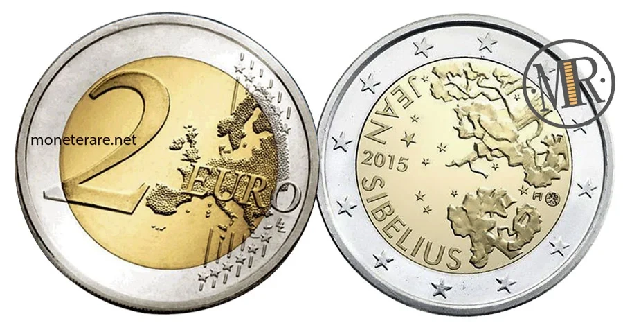 2 Euro Commemorative Finland 2015 - Jean Sibelius