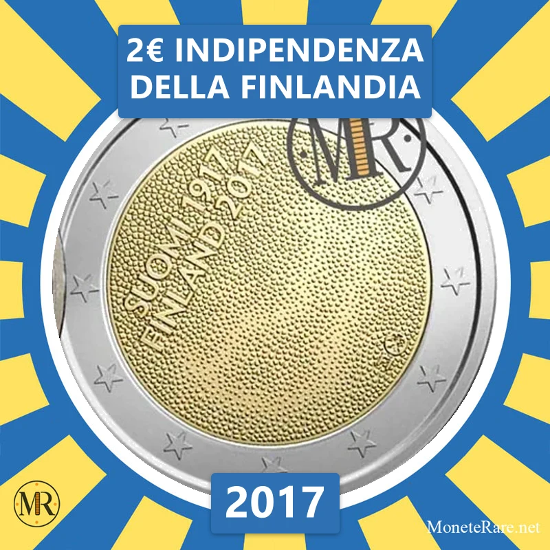 Finland 2€ Finland's Independence 2017 (coin photo)