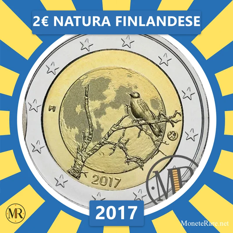 Finland 2€ Natura finlandese 2017 (coin photo)