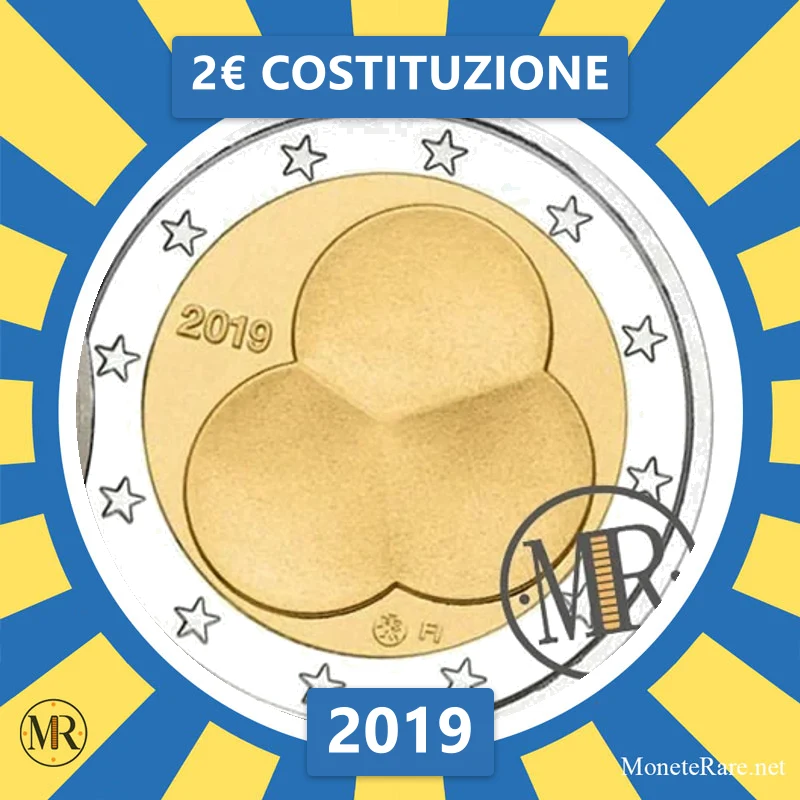 Finland 2€ Constitution 2019 (coin photo)