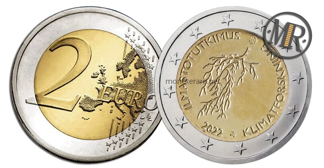 2 Euro Commemorative Finland 2022 Climate Research