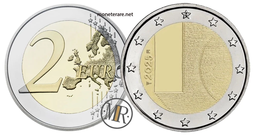 Finland €2 commemorative 2025 – Visite di Stato — diplomazia