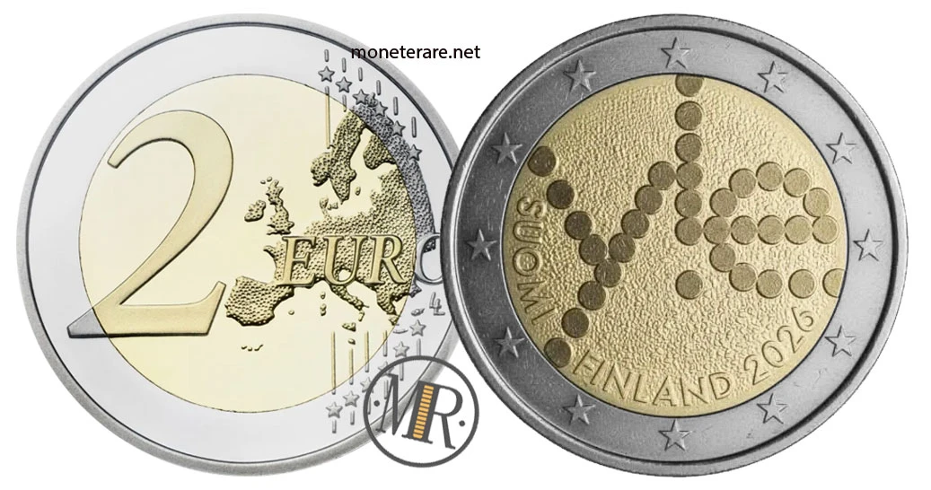 Finland €2 commemorative 2026 – Centenario Yleisradio