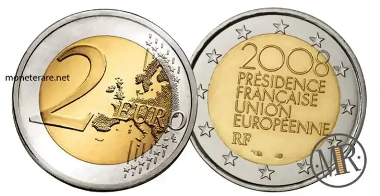 2 Euro Commemorative France 2008 Presidency of the Council of the European Union