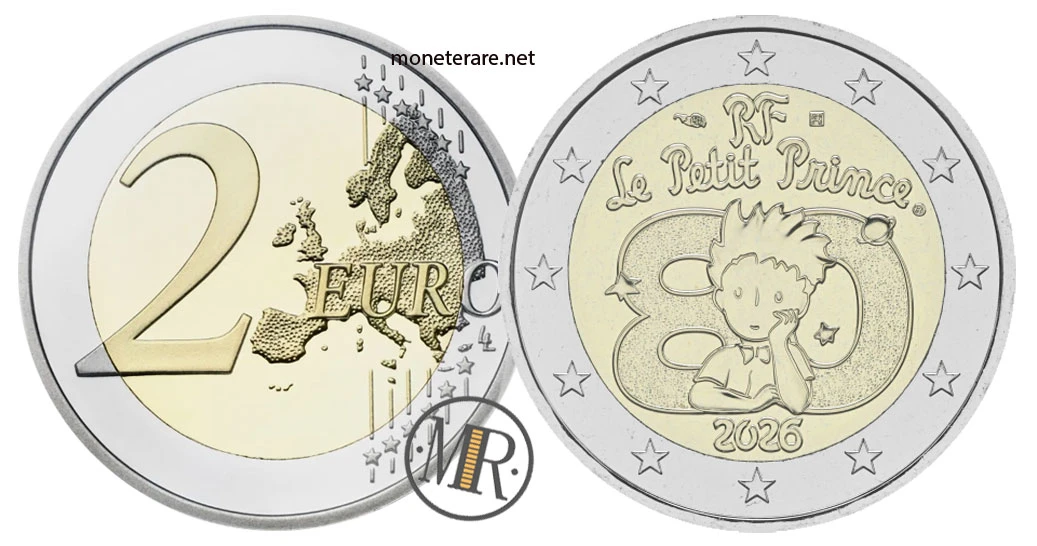 France €2 commemorative 2026 – 400° anniv. Marina Militare