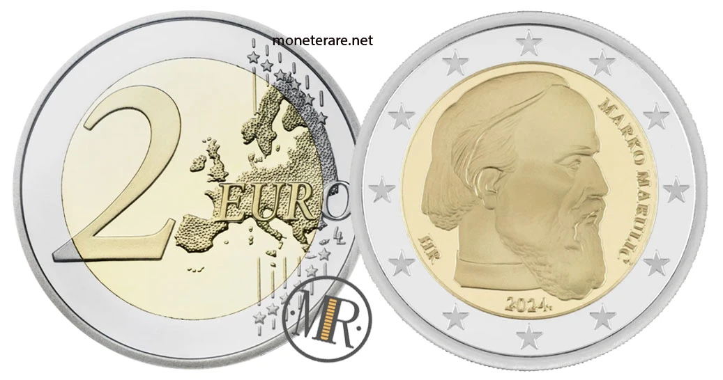 Croatia €2 commemorative 2024 – Marko Marulić