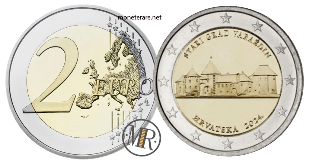 Croatia €2 commemorative 2024 – Historic centre of Varaždin