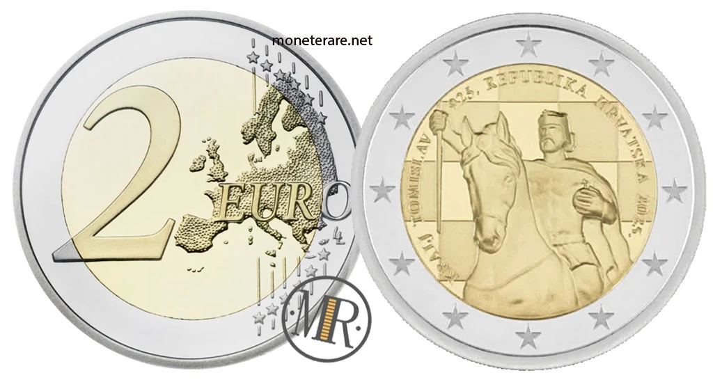 Croatia €2 commemorative 2025 – King Tomislav / Kingdom of Croatia