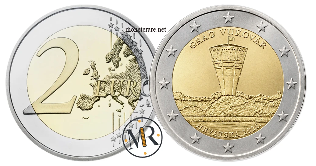 Croatia €2 commemorative 2026 – City of Vukovar