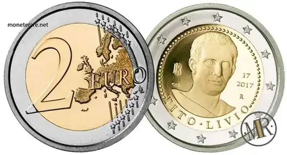 2 Euro Commemorative Italian 2017 Titus Livius