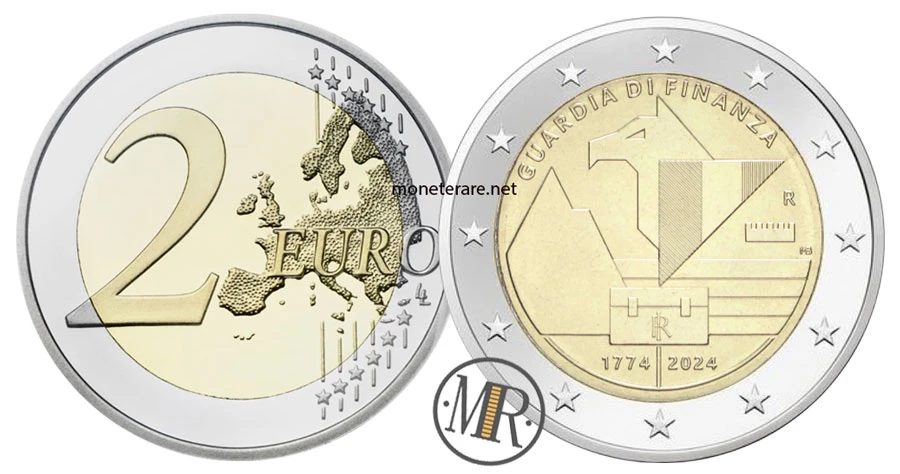 €2 Commemorative Italy 2024 – Finance Guard