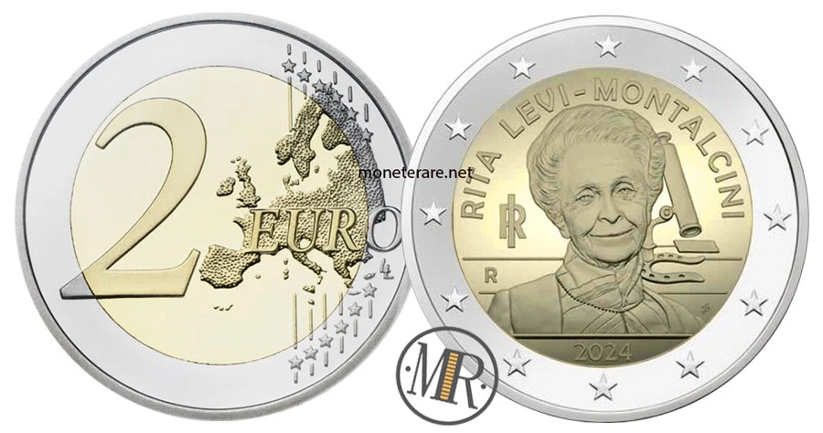 2 Euro Commemorative Italy 2024 – Rita Levi-Montalcini