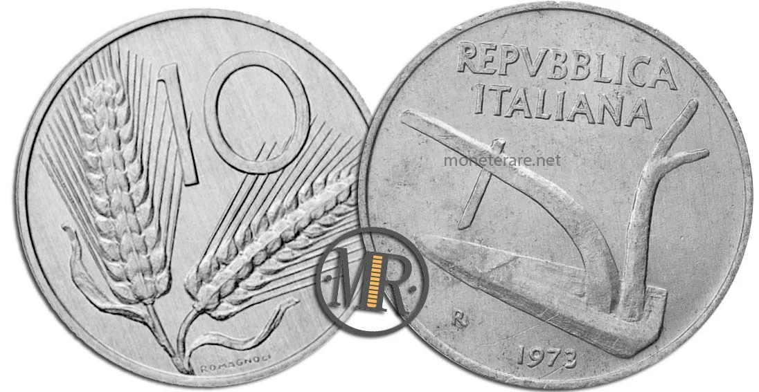 1973 10 Lire Coin Value, Description, and Rarity