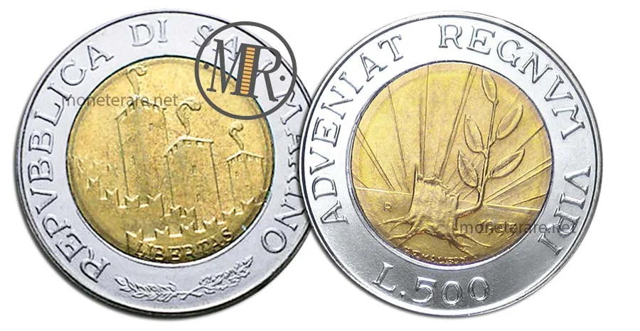 1993 500 Lire San Marino