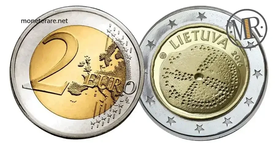 2 Euro Commemorative Lithuania 2016 Baltic Culture