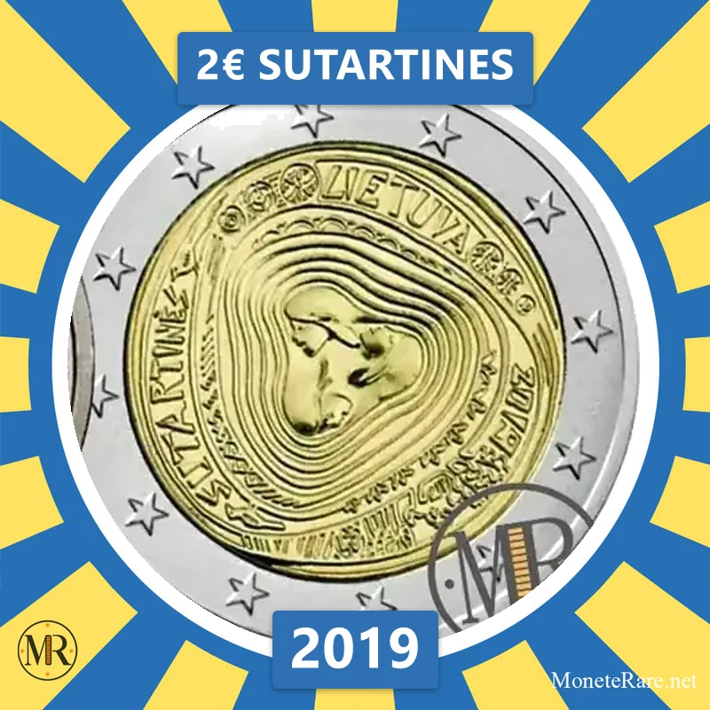 Lithuania 2€ Sutartines 2019 (coin photo)