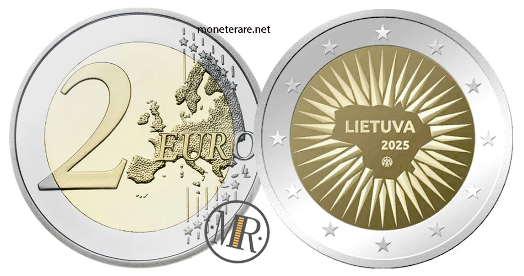 Lithuania €2 commemorative 2025 – National defence