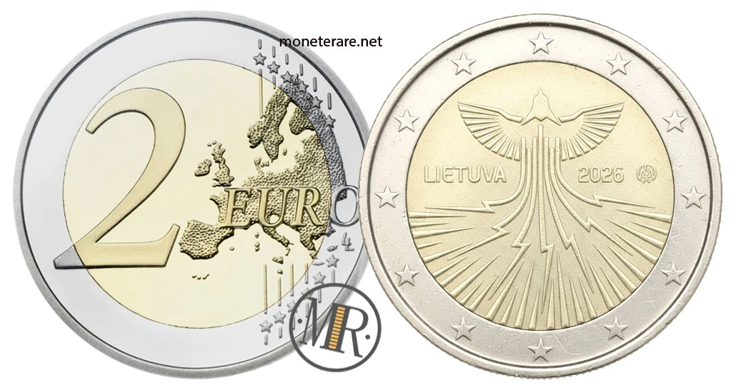 Lithuania €2 commemorative 2026 – Energy independence