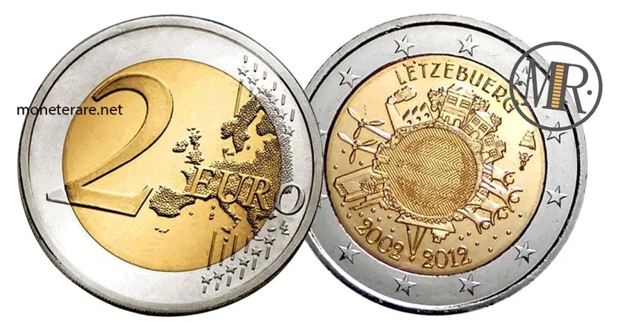 2 Euro Luxembourg 2012 commemorative coin